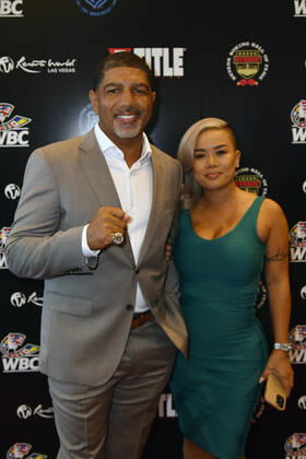 LAS VEGAS, NV - AUGUST 27: Winky Wright Arriving at the Induction Ceremony & Dinner for the 2022 Nevada Boxing Hall Of Fame at Resorts World Las Vegas in Las Vegas,Nevada, on August 27, 2022. Copyright: xDeeCeexCarterx