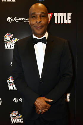 LAS VEGAS, NV - AUGUST 27: Michael Nunn Arriving at the Induction Ceremony & Dinner for the 2022 Nevada Boxing Hall Of Fame at Resorts World Las Vegas in Las Vegas,Nevada, on August 27, 2022. Copyright: xDeeCeexCarterx