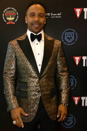 LAS VEGAS, NV - AUGUST 27: Andre Ward Arriving at the Induction Ceremony & Dinner for the 2022 Nevada Boxing Hall Of Fame at Resorts World Las Vegas in Las Vegas,Nevada, on August 27, 2022. Copyright: xDeeCeexCarterx