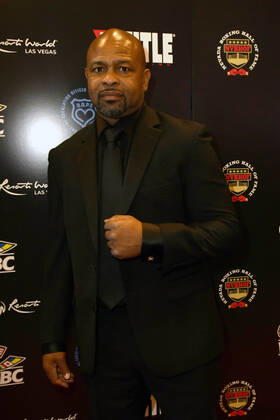 LAS VEGAS, NV - AUGUST 27: Roy Jones Arriving at the Induction Ceremony & Dinner for the 2022 Nevada Boxing Hall Of Fame at Resorts World Las Vegas in Las Vegas,Nevada, on August 27, 2022. Copyright: xDeeCeexCarterx