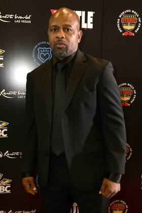LAS VEGAS, NV - AUGUST 27: Roy Jones Arriving at the Induction Ceremony & Dinner for the 2022 Nevada Boxing Hall Of Fame at Resorts World Las Vegas in Las Vegas,Nevada, on August 27, 2022. Copyright: xDeeCeexCarterx