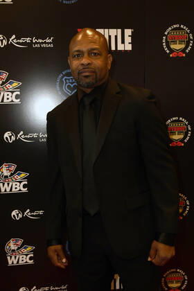 LAS VEGAS, NV - AUGUST 27: Roy Jones Arriving at the Induction Ceremony & Dinner for the 2022 Nevada Boxing Hall Of Fame at Resorts World Las Vegas in Las Vegas,Nevada, on August 27, 2022. Copyright: xDeeCeexCarterx