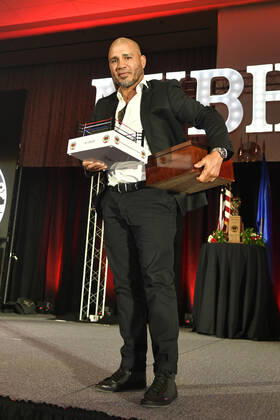 LAS VEGAS, NV - AUGUST 27: Miguel Cotto at the Induction Ceremony & Dinner for the 2022 Nevada Boxing Hall Of Fame at Resorts World Las Vegas in Las Vegas,Nevada, on August 27, 2022. Copyright: xDeeCeexCarterx
