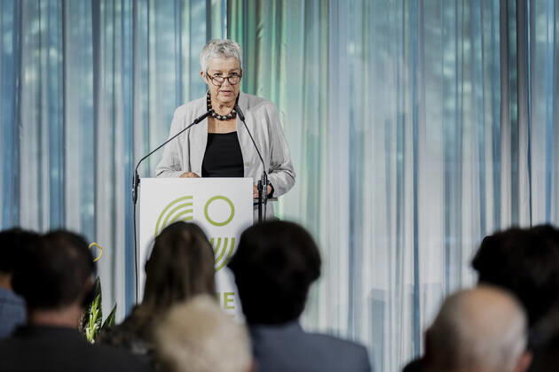 Carola Lentz, Praesidentin des Goethe-Instituts, aufgenommen im Rahmen der Verleihung der Goethe-Medaille in Weimar, 28.08.2022. Weimar Deutschland