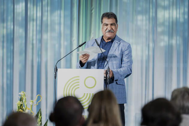 Mohamed Abla, Empfaenger mit der Goethe-Medaille, aufgenommen im Rahmen der Verleihung der Goethe-Medaille in Weimar, 28.08.2022. Weimar Deutschland