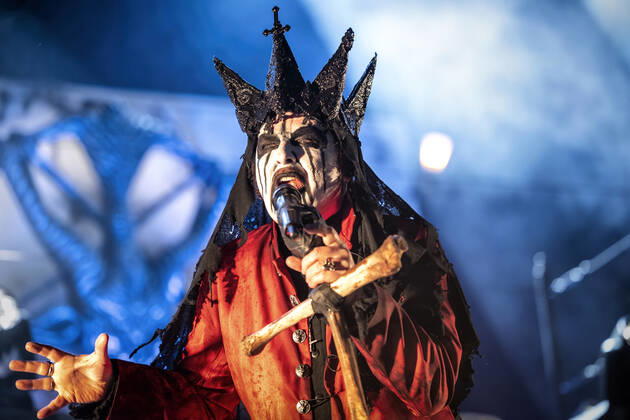 Mercyful Fate Solvesborg, Sweden. 10th, June 2022.The Danish heavy metal band Mercyful Fate performs a live concert during the Swedish music festival Sweden Rock Festival 2022 in Solvesborg. Here vocalist King Diamond is seen live on stage. S?lvesborg Blekinge Sweden Norje  Copyright: xGonzalesxPhoto TerjexDokkenx