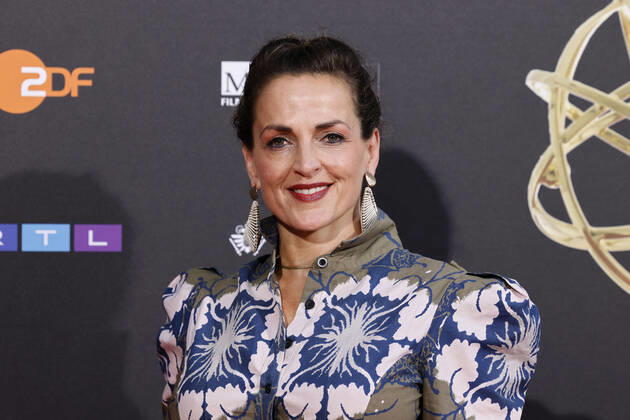 Schauspielerin Nicole Ansari-Cox beim Kölner Emmy Cocktail 2022 anlässlich der 16. Kölner Jurysitzung des International Emmy auf Schloss Arff. Köln, 31.08.2022 NRW Deutschland Copyright: xChristophxHardtx