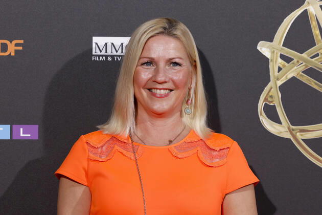 Fernsehmoderatorin Aleksandra Bechtel beim Kölner Emmy Cocktail 2022 anlässlich der 16. Kölner Jurysitzung des International Emmy auf Schloss Arff. Köln, 31.08.2022 NRW Deutschland Copyright: xChristophxHardtx