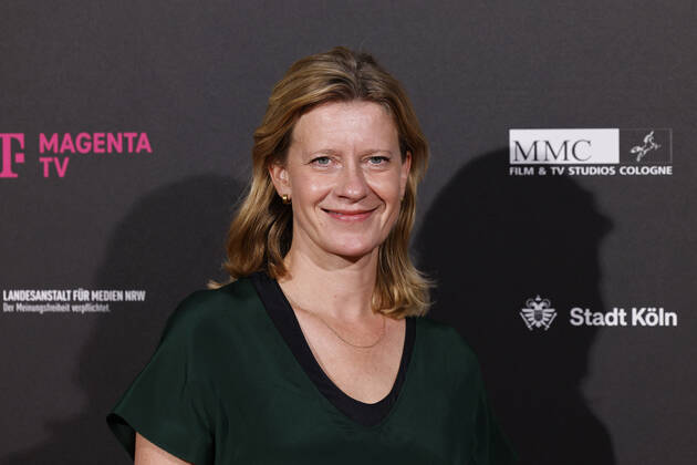 Schauspielerin Caroline Peters beim Kölner Emmy Cocktail 2022 anlässlich der 16. Kölner Jurysitzung des International Emmy auf Schloss Arff. Köln, 31.08.2022 NRW Deutschland Copyright: xChristophxHardtx