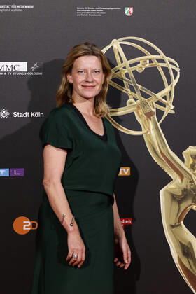 Schauspielerin Caroline Peters beim Kölner Emmy Cocktail 2022 anlässlich der 16. Kölner Jurysitzung des International Emmy auf Schloss Arff. Köln, 31.08.2022 NRW Deutschland Copyright: xChristophxHardtx