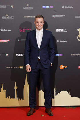 Fußballtrainer Felix Kroos beim Kölner Emmy Cocktail 2022 anlässlich der 16. Kölner Jurysitzung des International Emmy auf Schloss Arff. Köln, 31.08.2022 NRW Deutschland Copyright: xChristophxHardtx