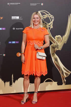 Fernsehmoderatorin Aleksandra Bechtel beim Kölner Emmy Cocktail 2022 anlässlich der 16. Kölner Jurysitzung des International Emmy auf Schloss Arff. Köln, 31.08.2022 NRW Deutschland Copyright: xChristophxHardtx
