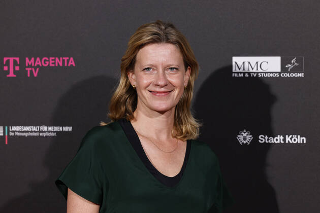 Schauspielerin Caroline Peters beim Kölner Emmy Cocktail 2022 anlässlich der 16. Kölner Jurysitzung des International Emmy auf Schloss Arff. Köln, 31.08.2022 NRW Deutschland Copyright: xChristophxHardtx