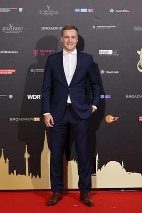 Fußballtrainer Felix Kroos beim Kölner Emmy Cocktail 2022 anlässlich der 16. Kölner Jurysitzung des International Emmy auf Schloss Arff. Köln, 31.08.2022 NRW Deutschland Copyright: xChristophxHardtx