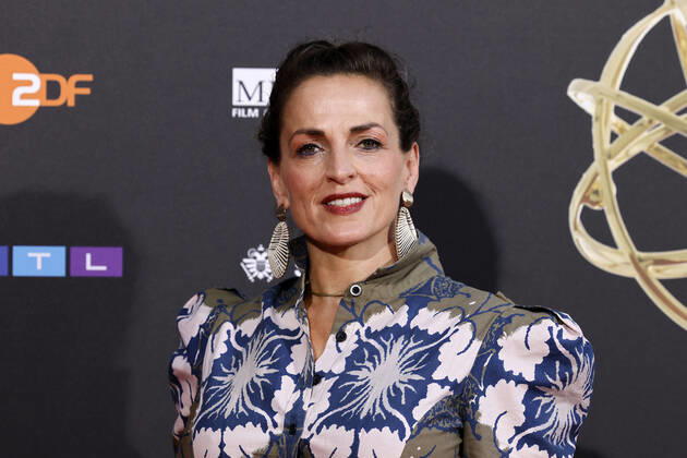 Schauspielerin Nicole Ansari-Cox beim Kölner Emmy Cocktail 2022 anlässlich der 16. Kölner Jurysitzung des International Emmy auf Schloss Arff. Köln, 31.08.2022 NRW Deutschland Copyright: xChristophxHardtx