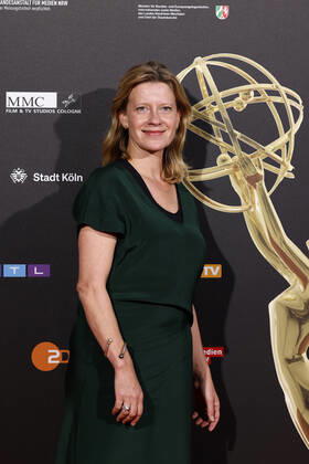 Schauspielerin Caroline Peters beim Kölner Emmy Cocktail 2022 anlässlich der 16. Kölner Jurysitzung des International Emmy auf Schloss Arff. Köln, 31.08.2022 NRW Deutschland Copyright: xChristophxHardtx