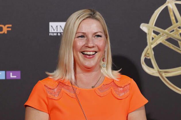 Fernsehmoderatorin Aleksandra Bechtel beim Kölner Emmy Cocktail 2022 anlässlich der 16. Kölner Jurysitzung des International Emmy auf Schloss Arff. Köln, 31.08.2022 NRW Deutschland Copyright: xChristophxHardtx