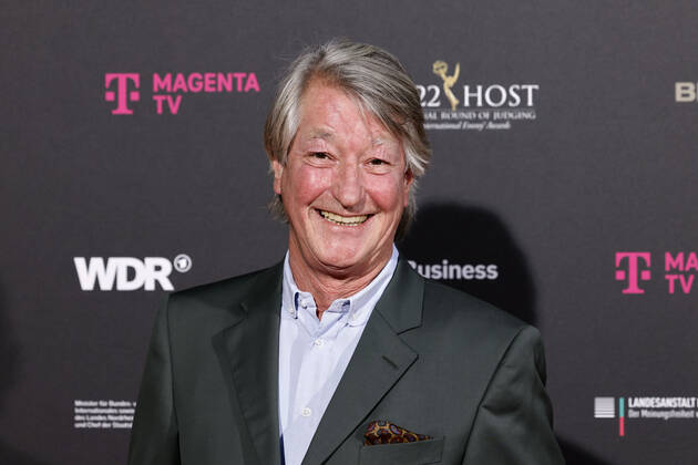 Verleger Christian DuMont Schütte beim Kölner Emmy Cocktail 2022 anlässlich der 16. Kölner Jurysitzung des International Emmy auf Schloss Arff. Köln, 31.08.2022 NRW Deutschland Copyright: xChristophxHardtx