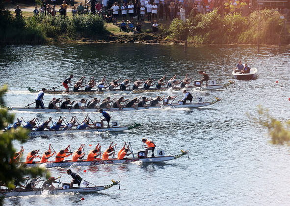 Drachenbootcup 2022 am Allersee Wolfsburg, Impresionen Wolfsburg