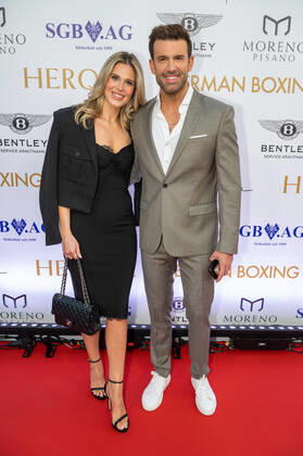 20220904 HERQUL GERMAN BOXING AWARDS BERLIN, GERMANY - SEPTEMBER 4 2022 : Jay Khan, Jessie Noe Scheuermann at - HERQUL GERMAN BOXING AWARDS on September 4, 2022 in Berlin, . Berlin Berlin Germany