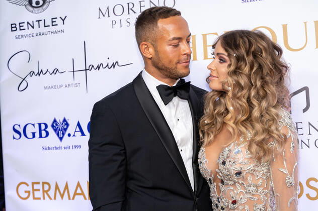 20220904 HERQUL GERMAN BOXING AWARDS BERLIN, GERMANY - SEPTEMBER 4 2022 : Andrej Mangold, Annika Jung at - HERQUL GERMAN BOXING AWARDS on September 4, 2022 in Berlin, . Berlin Berlin Germany