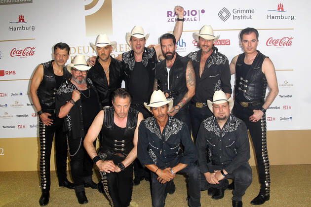 Die Band The BossHoss mit Alec Voelkel und Sascha Vollmer bei der Verleihung Deutscher Radiopreis am 8.09.2022 in Hamburg Deutscher Radiopreis 2022 Verleihung in Hamburg