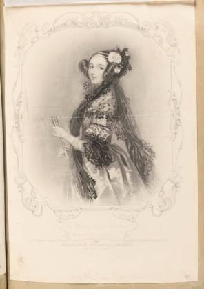 ï»¿Portrait of Ada, Countess of Lovelace. Mote, William Henry (1803-1871), graphic artist, London Joint Stock Newspaper Co. (Londyn ; wydawnictwo ; fl. ca 1858-186.), publishing house, Chalon, Alfred Edward (1780-1860), painter Copyright: xpiemagsx digwarspie04092022-40046 !ACHTUNG AUFNAHMEDATUM GESCHÄTZT!