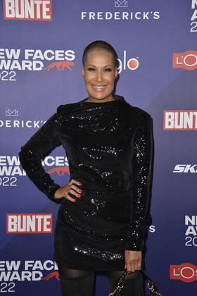 Marie Amiere beim Bunte New Faces Award STYLE in Berlin 08.09.2022