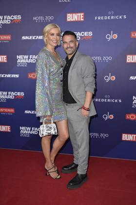 Verena Kerth und Marc Terenzi beim Bunte New Faces Award STYLE in Berlin 08.09.2022