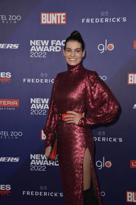 Rebecca Kunikowski beim Bunte New Faces Award STYLE in Berlin 08.09.2022