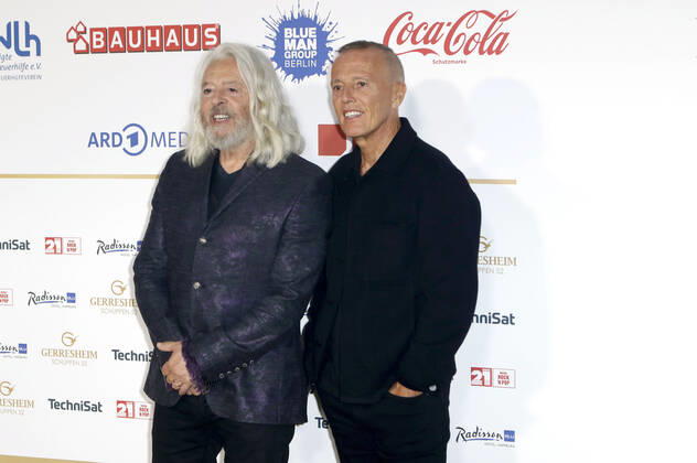 Roland Orzabal und Curt Smith von Tears for Fears bei der Verleihung des Deutschen Radiopreises 2022 im Schuppen 52. Hamburg, 08.09.2022