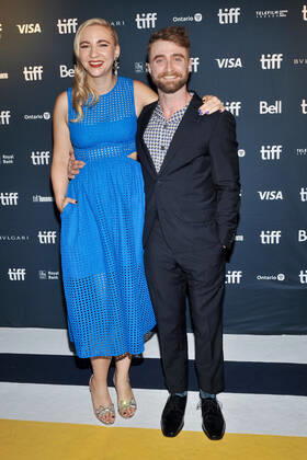 2022 Toronto International Film Festival - Erin Darke, Daniel Radcliffe. Weird: The Al Yankovic Story held at the Royal Alexandra Theatre. Photo Credit: Brent Perniac AdMedia 283888 2022-09-08 Ontario Toronto Canada Copyright: xAdMediax STAR_283888_011