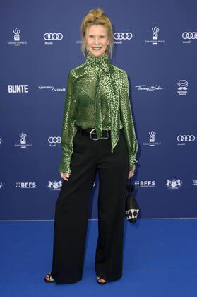 Leslie Malton bei der Verleihung des Deutschen Schauspielpreises 2022 im Restaurant Spindler & Klatt. Berlin, 09.09.2022