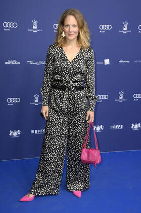 Tessa Mittelstaedt bei der Verleihung des Deutschen Schauspielpreises 2022 im Restaurant Spindler & Klatt. Berlin, 09.09.2022