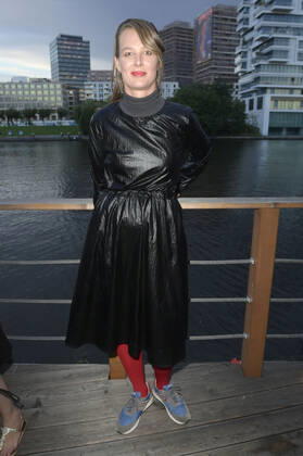 Rubina Nath bei der Verleihung des Deutschen Schauspielpreises 2022 im Restaurant Spindler & Klatt. Berlin, 09.09.2022