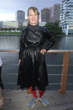 Rubina Nath bei der Verleihung des Deutschen Schauspielpreises 2022 im Restaurant Spindler & Klatt. Berlin, 09.09.2022