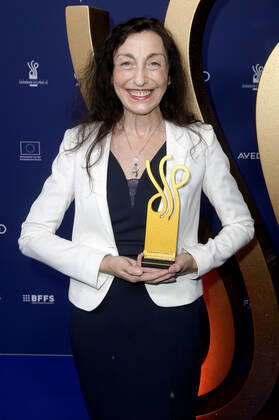 Isabella Vertes-Schütter bei der Verleihung des Deutschen Schauspielpreises 2022 im Restaurant Spindler & Klatt. Berlin, 09.09.2022