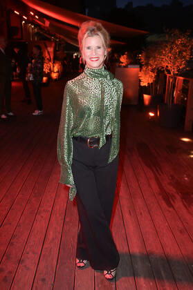 Leslie Malton bei der Verleihung des Deutschen Schauspielpreises 2022 im Restaurant Spindler & Klatt. Berlin, 09.09.2022