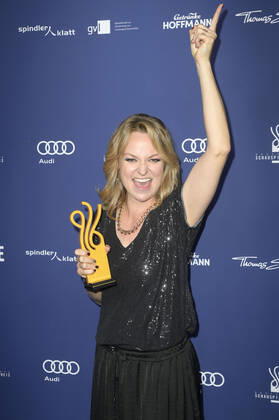 Lisa Wagner bei der Verleihung des Deutschen Schauspielpreises 2022 im Restaurant Spindler & Klatt. Berlin, 09.09.2022