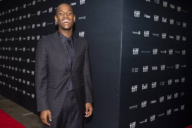 September 12, 2022, Toronto, ON, CAN: Michael Ward arrives on the red carpet for Empire of Light at the Toronto International Film Festival in Toronto on Monday September 12, 2022. Toronto CAN - ZUMAc35_ 20220912_zaf_c35_076 Copyright: xChrisxYoungx