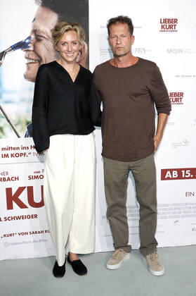 Franziska Machens und Til Schweiger bei der Premiere des Kinofilms Lieber Kurt in der Astor Film Lounge Hafen City. Hamburg, 12.09.2022