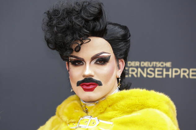 Bambi Mercury bei der Verleihung des Deutschen Fernsehpreises 2022 - Die Nacht der Kreativen im Studio Ehrenfeld. Köln, 13.09.2022
