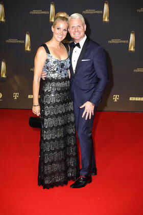 Guido Cantz und seine Ehefrau Kerstin Ricker bei der Deutscher Fernsehpreis Verleihung am 14.09.2022 in Koeln Deutscher Fernsehpreis Verleihung 2022 in Köln