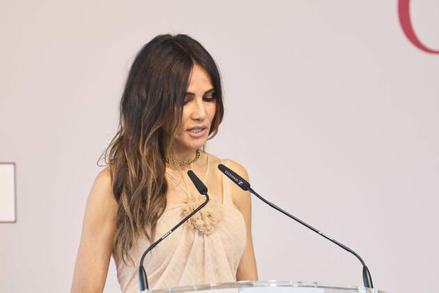 September 17, 2022, Madrid, Madrid, Spain: Goyal Toledo during National Cinematrogy Award to Penelope Cruz during 70th San Sebastian International Film Festival at Victoria Eugenia Theatre on September 17, 2022 in Donostia San Sebastian, SpainPenelope Cruz receives National Cinematrogy Award during 70th San Sebastian International Film Festival at Victoria Eugenia Theatre on September 17, 2022 in Donostia San Sebastian, Spain Madrid Spain - ZUMAg15_ 20220917_zaf_g15_079 Copyright: xJackxAbuinx