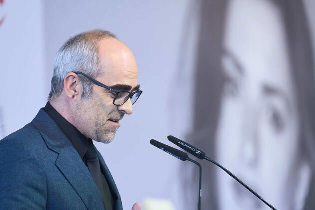 September 17, 2022, Madrid, Madrid, Spain: Luis Tosar during National Cinematrogy Award to Penelope Cruz during 70th San Sebastian International Film Festival at Victoria Eugenia Theatre on September 17, 2022 in Donostia San Sebastian, SpainPenelope Cruz receives National Cinematrogy Award during 70th San Sebastian International Film Festival at Victoria Eugenia Theatre on September 17, 2022 in Donostia San Sebastian, Spain Madrid Spain - ZUMAg15_ 20220917_zaf_g15_085 Copyright: xJackxAbuinx