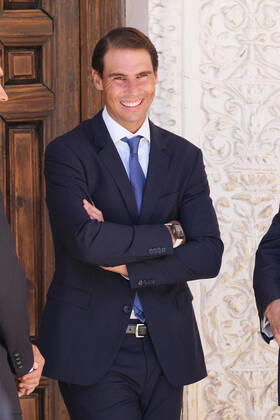 September 20, 2022, Madrid, Spain: Tennis player Rafael Nadal, seen during the delivery of the Camino Real Award on its fifth edition at the auditorium of the University of Alcala, in Alcala de Henares, Madrid. The Camino Real award has been granted by the Franklin Institute of the University of Alcala, which recognizes the professional work of Spaniards who in an outstanding and exemplary way project and enhance the positive image of Spain in the United States. The projection of the image of Spain in North America by the tennis player, means his triumph in the US Open (2019), as well as in previous editions of 2010, 2013, 2017 and in other tournaments played in North America. Madrid Spain - ZUMAs197 20220920_zaa_s197_098 Copyright: xAtilanoxGarciax