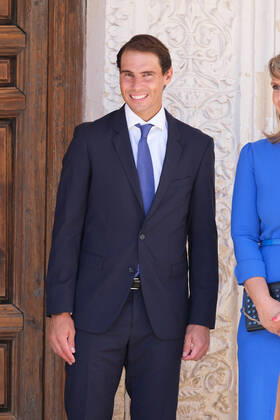 September 20, 2022, Madrid, Spain: Tennis player Rafael Nadal, seen during the delivery of the Camino Real Award on its fifth edition at the auditorium of the University of Alcala, in Alcala de Henares, Madrid. The Camino Real award has been granted by the Franklin Institute of the University of Alcala, which recognizes the professional work of Spaniards who in an outstanding and exemplary way project and enhance the positive image of Spain in the United States. The projection of the image of Spain in North America by the tennis player, means his triumph in the US Open (2019), as well as in previous editions of 2010, 2013, 2017 and in other tournaments played in North America. Madrid Spain - ZUMAs197 20220920_zaa_s197_099 Copyright: xAtilanoxGarciax
