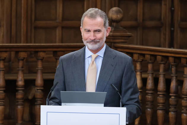 The King Presents The V Edition Of The camino Real Award To Rafa Nadal King Felipe VI presents the Camino Real Award to tennis player Rafael Nadal , during its fifth edition, at the auditorium of the University of Alcala, on 20 September, 2022 in Alcala de Henares, Madrid, Spain Madrid Spain Copyright: xOscarxGonzalezx originalFilename: gonzalez-notitle220920_npybQ