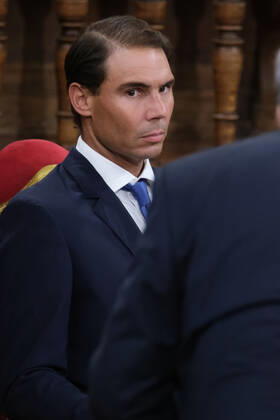 The King Presents The V Edition Of The camino Real Award To Rafa Nadal King Felipe VI presents the Camino Real Award to tennis player Rafael Nadal , during its fifth edition, at the auditorium of the University of Alcala, on 20 September, 2022 in Alcala de Henares, Madrid, Spain Madrid Spain Copyright: xOscarxGonzalezx originalFilename: gonzalez-notitle220920_npiH2
