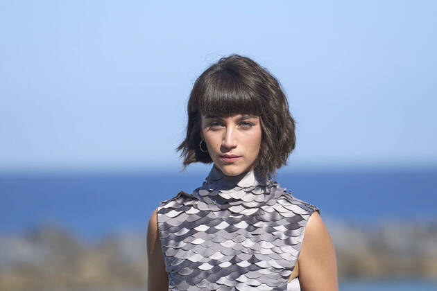 September 22, 2022, Madrid, Madrid, Spain: Claudia Salas attended La Ruta Photocall during 70th San Sebastian International Film Festival at Kursaal Palace on September 22, 2022 in Donostia San Sebastian, Spain Madrid Spain - ZUMAg15_ 20220922_zaf_g15_058 Copyright: xJackxAbuinx